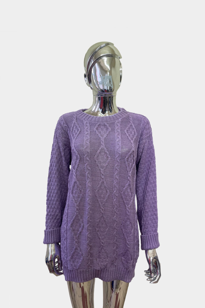 Women's Knitted Cable Jumper