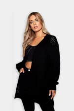 Women's Crochet Knitted Bolero Shrug Open Cardigan