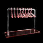 Hanging Personalized Earring Holder Acrylic Costume Frame Earrings Storage Display Rack