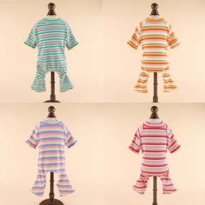 Puppy Clothes, Spring And Autumn Bottoming Shirts, Summer Clothes, Thin Cotton Pet Clothes, Spring And Summer Cat Clothes