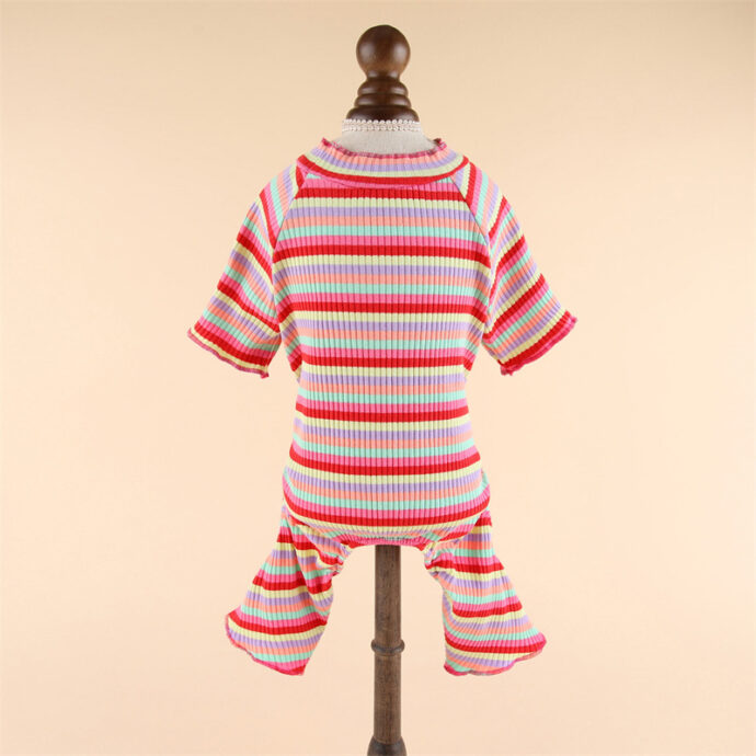 Puppy Clothes, Spring And Autumn Bottoming Shirts, Summer Clothes, Thin Cotton Pet Clothes, Spring And Summer Cat Clothes