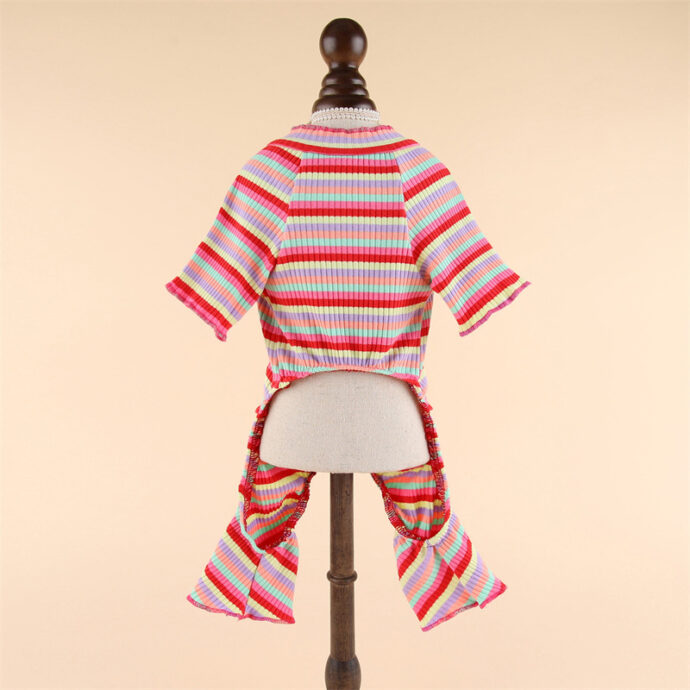 Puppy Clothes, Spring And Autumn Bottoming Shirts, Summer Clothes, Thin Cotton Pet Clothes, Spring And Summer Cat Clothes