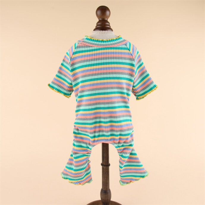 Puppy Clothes, Spring And Autumn Bottoming Shirts, Summer Clothes, Thin Cotton Pet Clothes, Spring And Summer Cat Clothes
